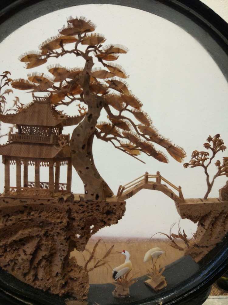 福州传统工艺‘软木画’欣赏
