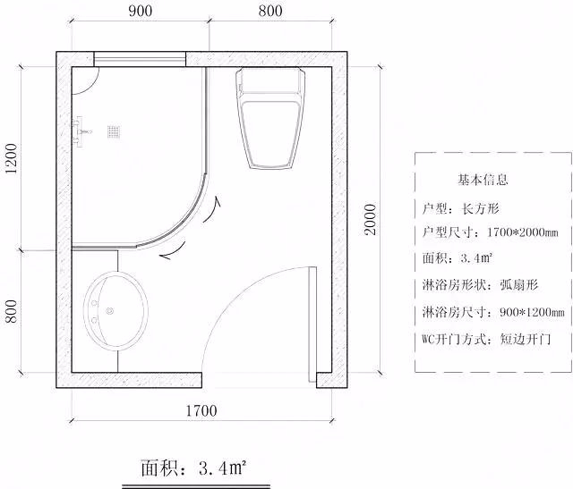 小户型的卫生间合理布局，只要做到这几点就够了！