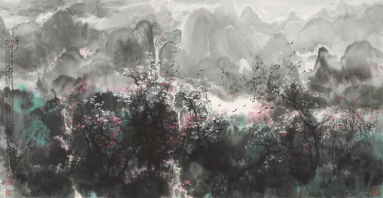 雨过天青——宋雨桂艺术大展今日在广东美术馆隆重启航