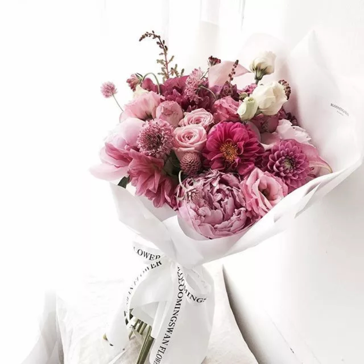 素材集 | 韩国BLOOMINGSWAN花束、花盒及插花图集