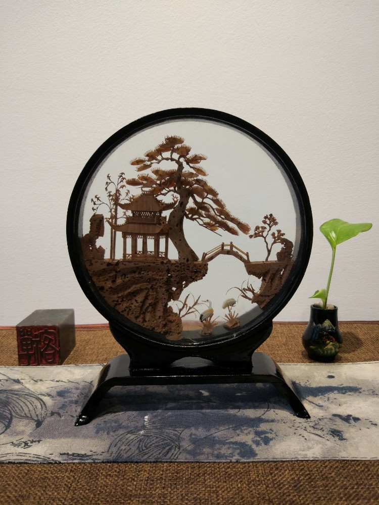 福州传统工艺‘软木画’欣赏