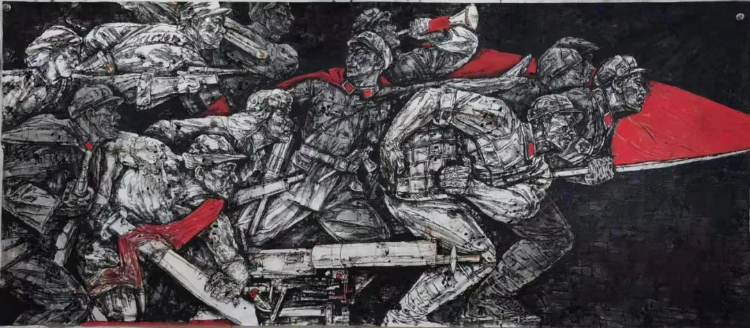 缅怀革命先烈 弘扬苏区革命精神-纪念“茂芝会议”95周年美术作品线上展