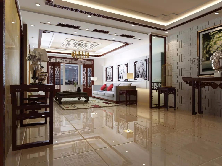 一大波新中式客厅来袭，享受这流传千古的典雅之美！