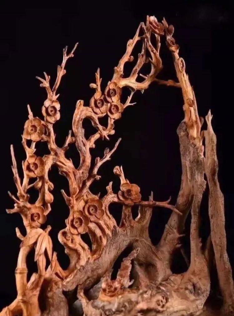 当树根变成根雕艺术，这样的美竟然才发现？！