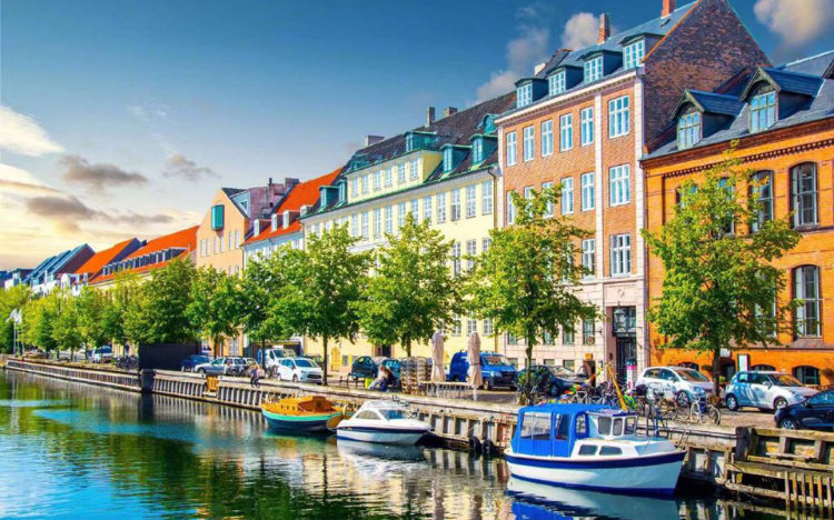 丹麦哥本哈根建筑风景