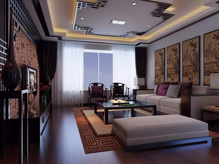 一大波新中式客厅来袭，享受这流传千古的典雅之美！