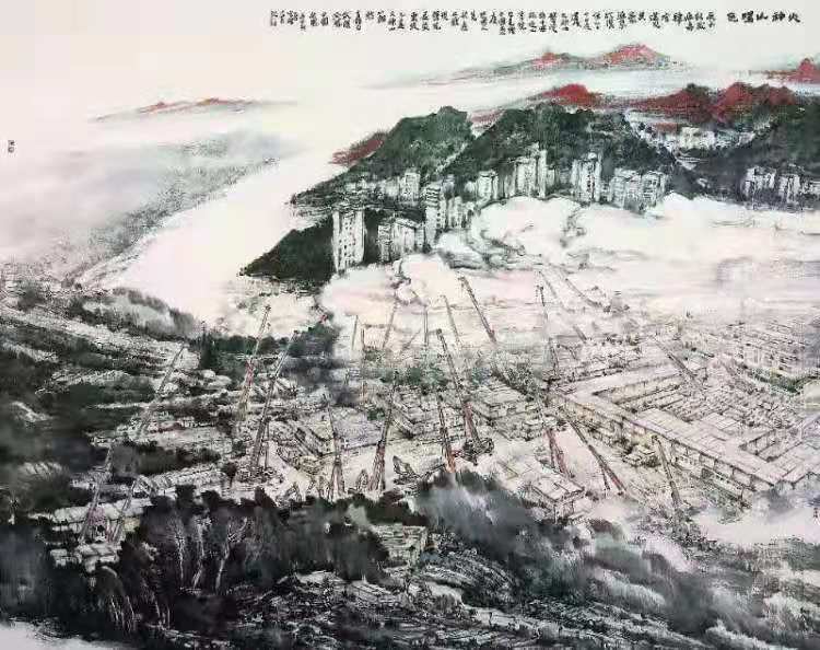 昔日红色苏区 今日投资热土—庆祝中国共产党成立100周年美术作品线上展览 昔日红色苏区 今日投资热土—庆祝中国共产党成立100周年美术作品线上展览