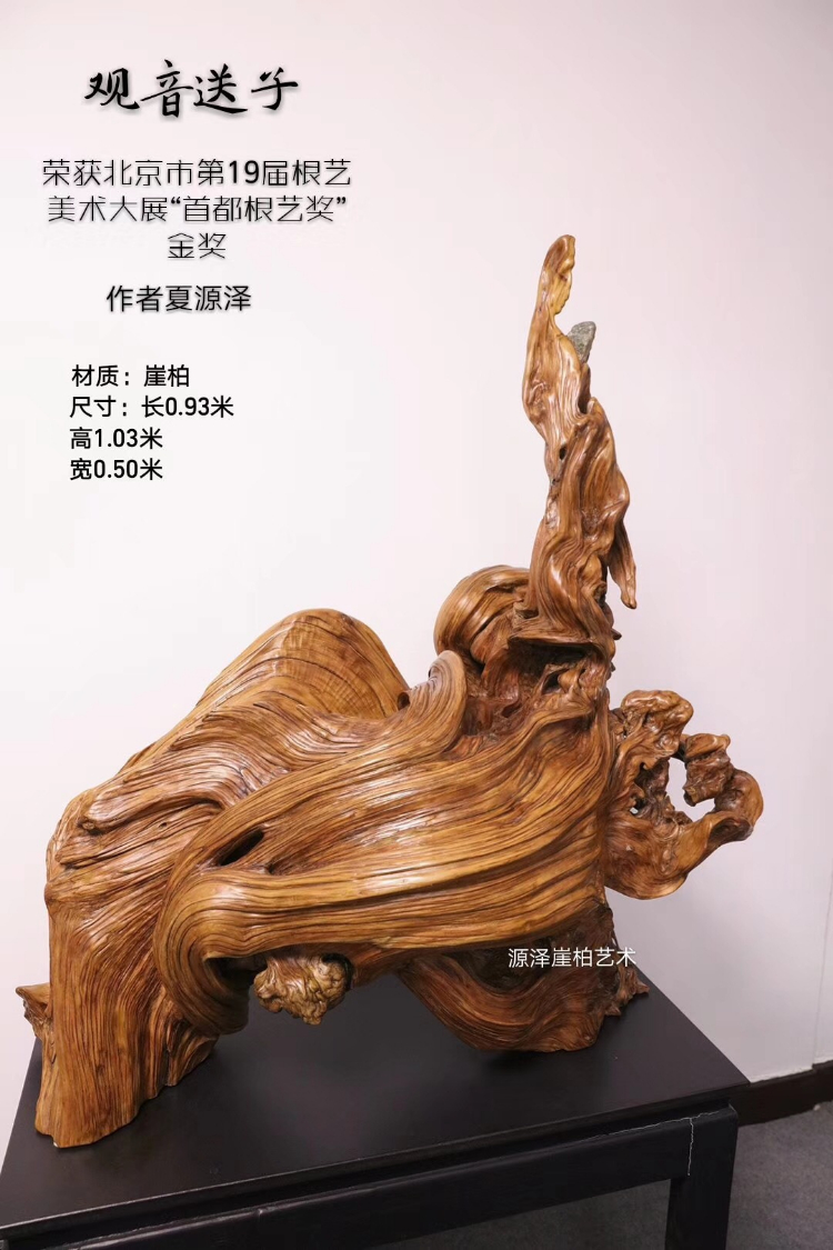 中国根艺美术大师——夏源泽