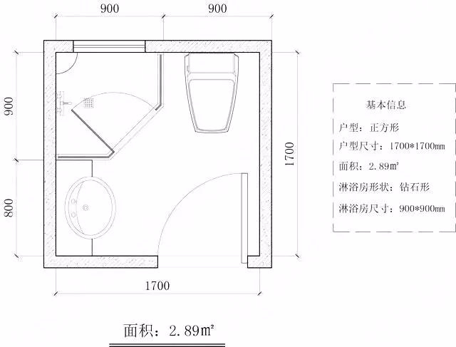 小户型的卫生间合理布局，只要做到这几点就够了！