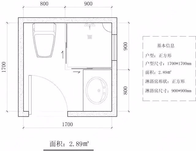 小户型的卫生间合理布局，只要做到这几点就够了！