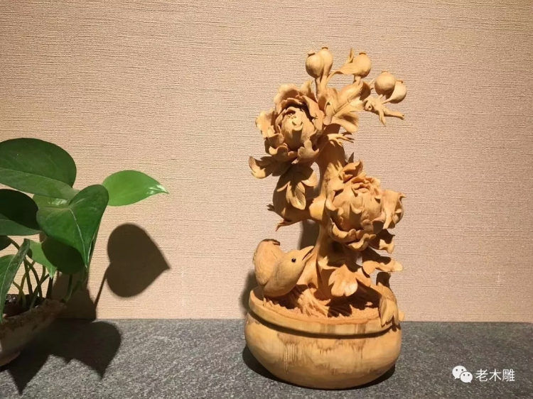 突破传统的黄杨木雕，凸显强烈的艺术效果！
