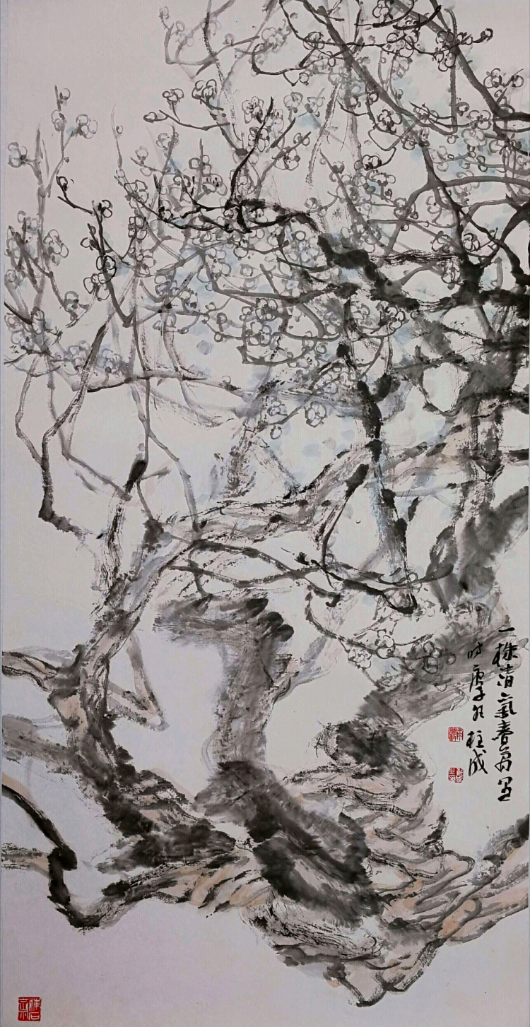 写意 永远的生命感觉——评黎柱成的中国画