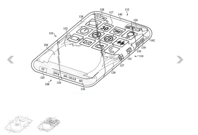 苹果新专利研究环绕触摸屏全玻璃iPhone，手机整体支持触敏功能