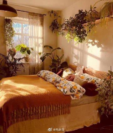 卧室灵感丨文艺少女会呼吸的卧室