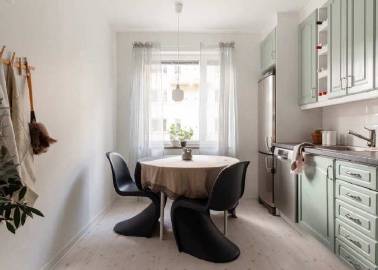 舒适明亮的北欧公寓，简单而有活力~ #家居装修#