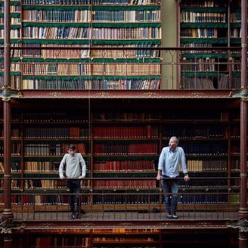 荷兰 Rijks museum公共艺术历史研究图书馆——读万卷书，行万里路