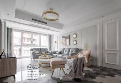 130m²精致素雅轻奢之家~#装修这件事#